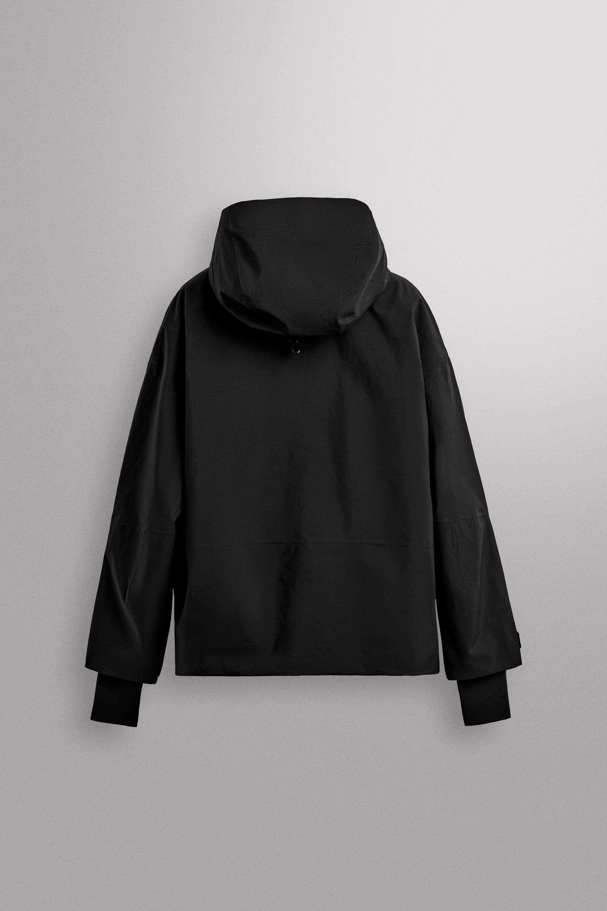 JAQUETA ACOLCHOADA SKI RECCO® IMPERMEÁVEL - Preto | ZARA Brasil