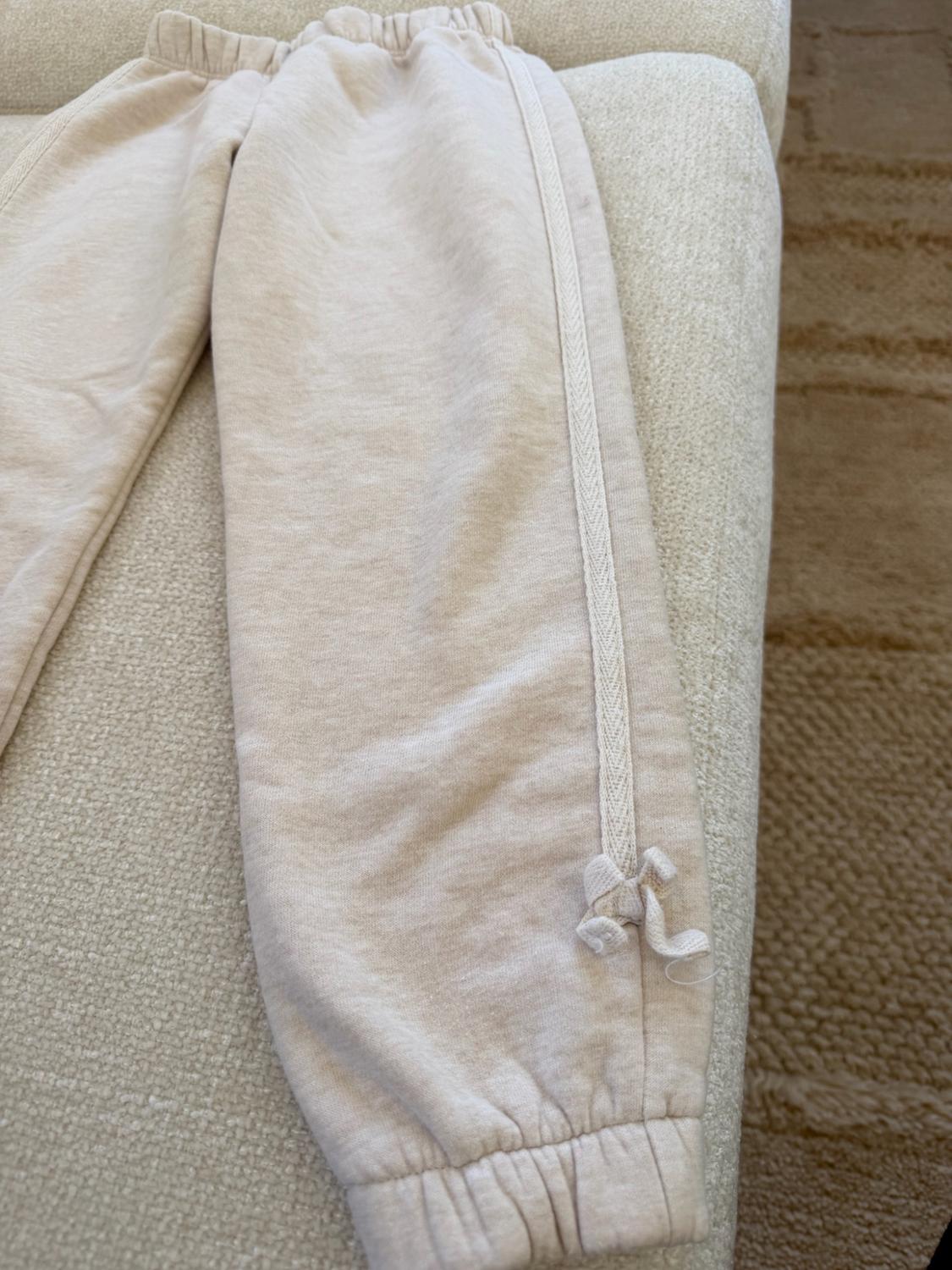 JOGGER PANTS WITH TIE BELT - Image 4