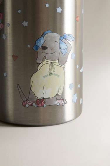 CHILDREN'S SKATER DOG BOTTLE - Multicoloured by Zara - Image 3