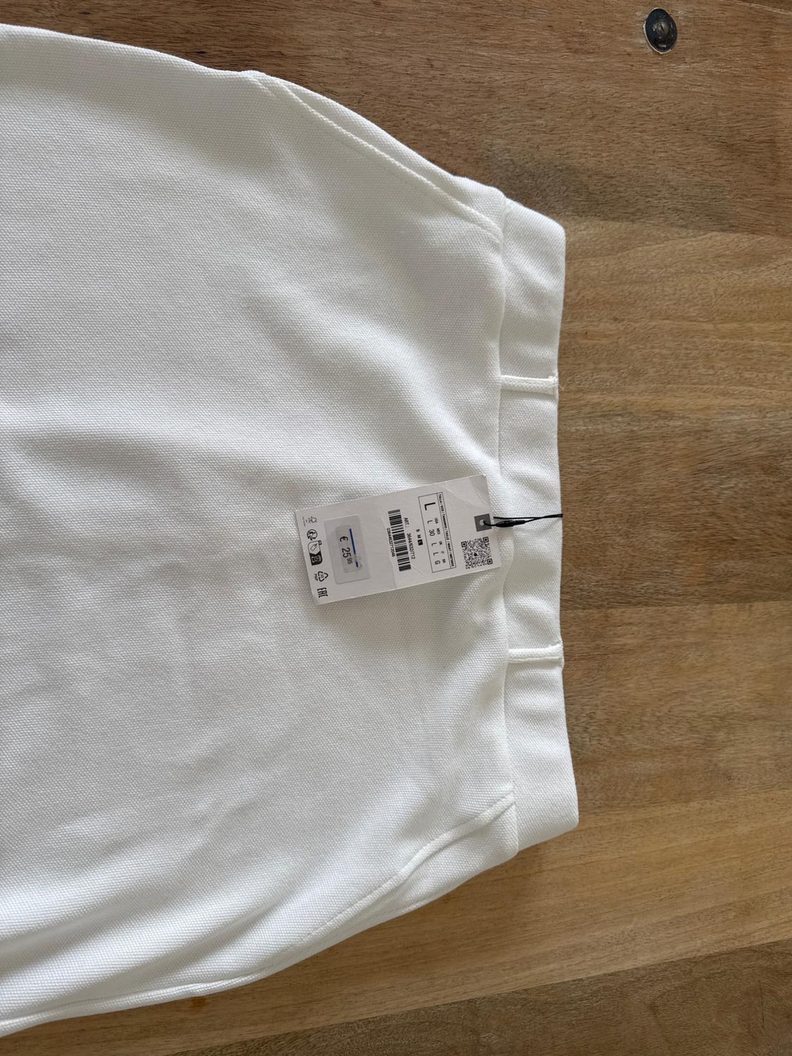 LONG SOFT PIQUÉ SKIRT - Image 3