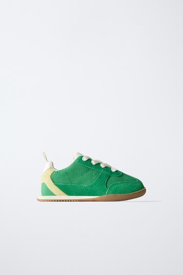 SOFT TRAINERS - Green by Zara