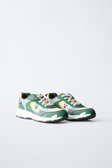 Zara MINECRAFT © MOJANG AB. ™ SNEAKERS - Green