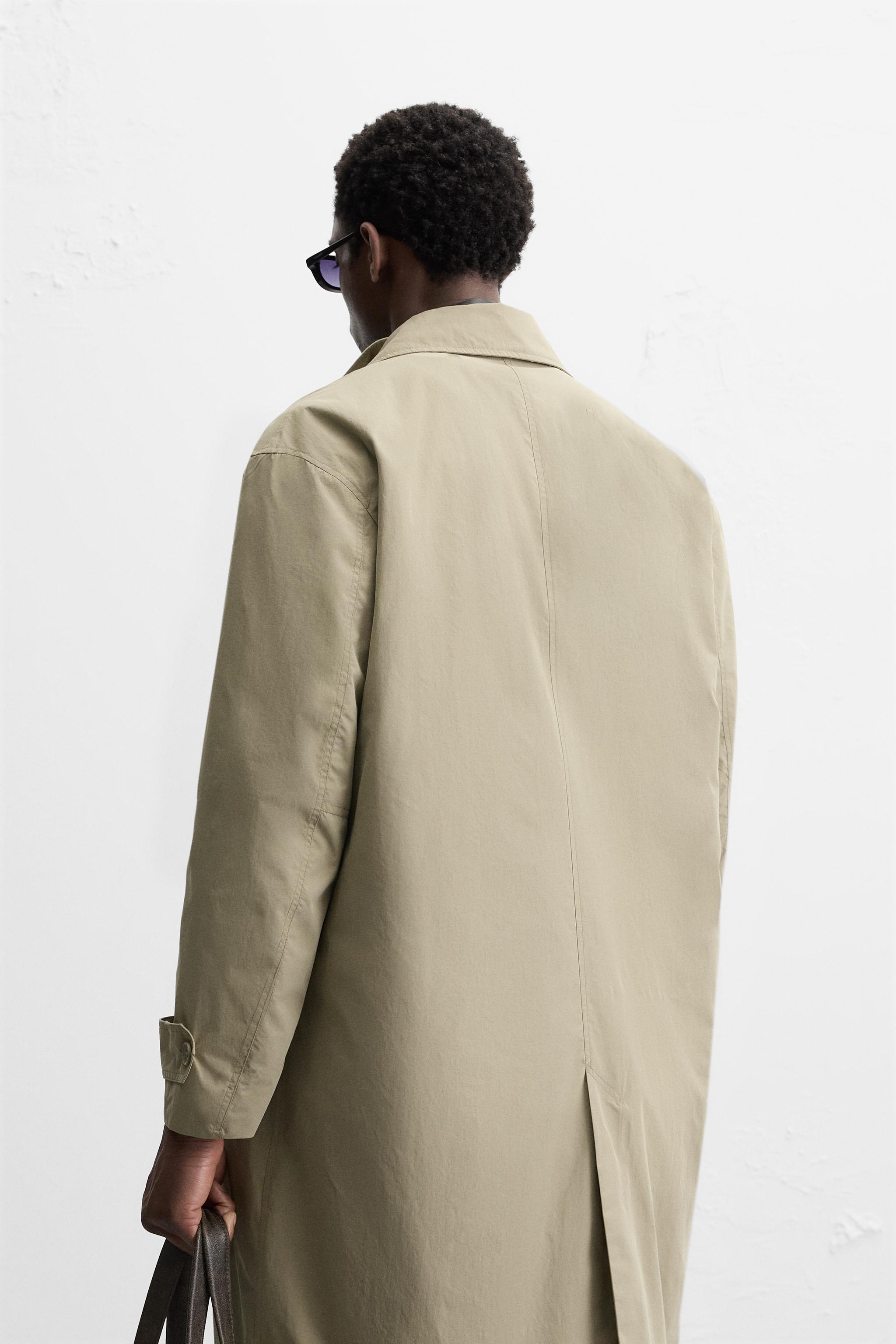 RELAXED FIT トレンチコート - ライトカーキ | ZARA Japan / 日本