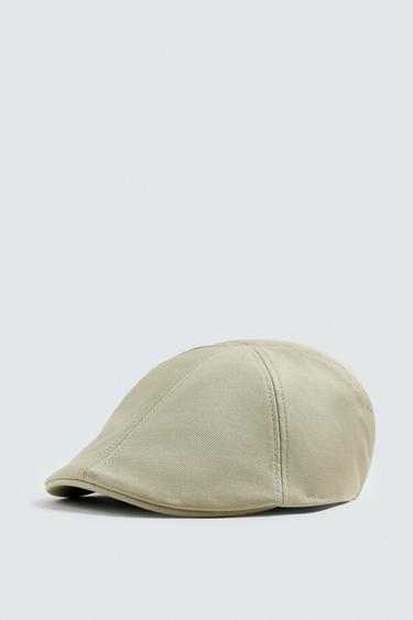 MŨ NỒI VẢI DỆT - Kem từ Zara