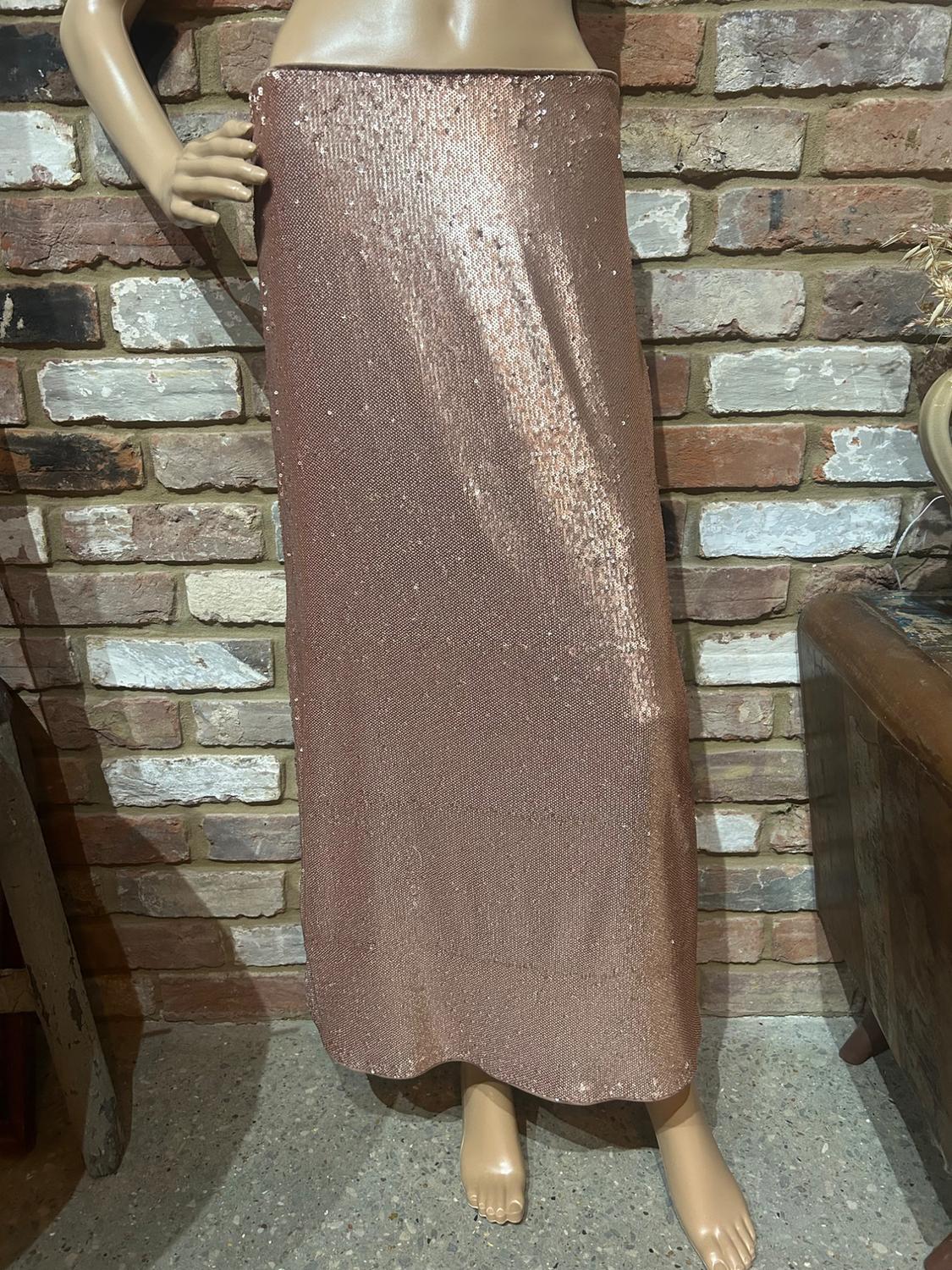 SEQUINNED SKIRT