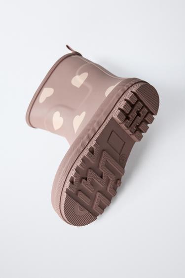 HEART WELLIES - Pink by Zara - Image 5