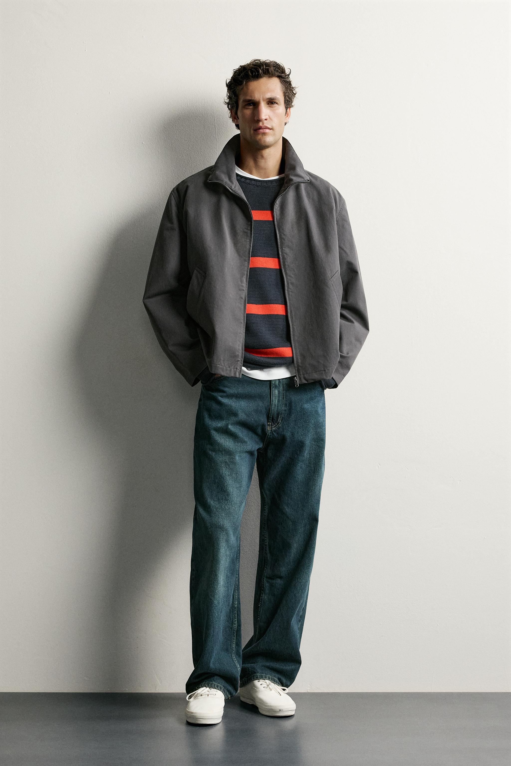 WATER-REPELLENT TECHNICAL JACKET - Anthracite grey | ZARA United