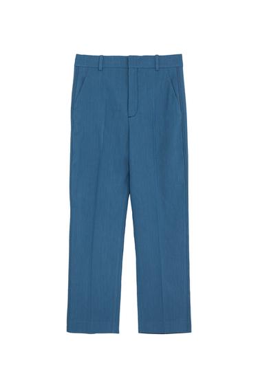 TROUSERS WITH SIDE TOPSTITCHING