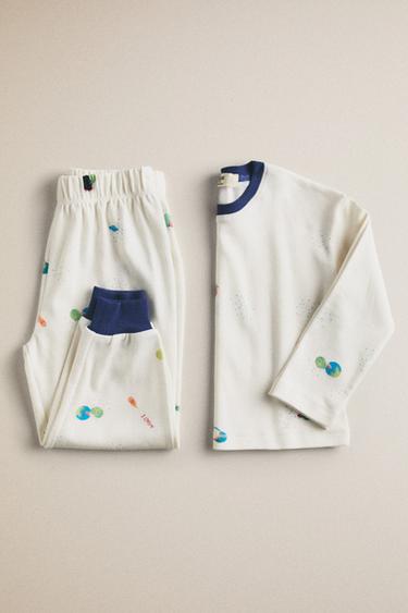 キッズ スペースパジャマオフホワイトZaraのキッズ スペースパジャマ - オフホワイト 