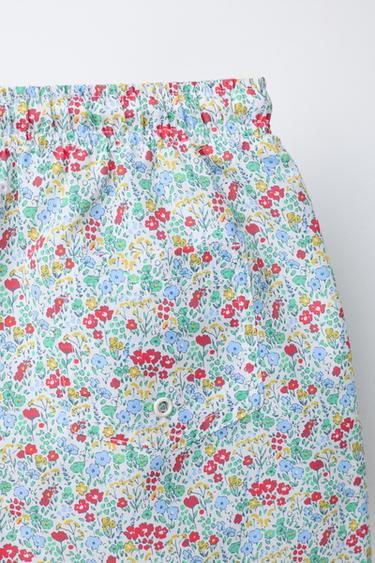 6-14 ANS/ SHORT DE BAIN FLEURS - Multicolore de Zara - Image 3