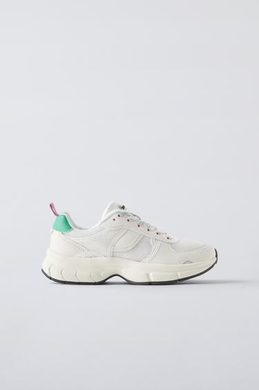TENNIS TRAINERS - White by Zara