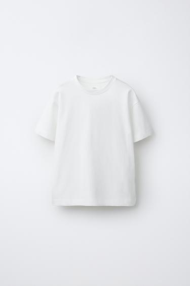 BASIC T-SHIRT - White by Zara - Image 0