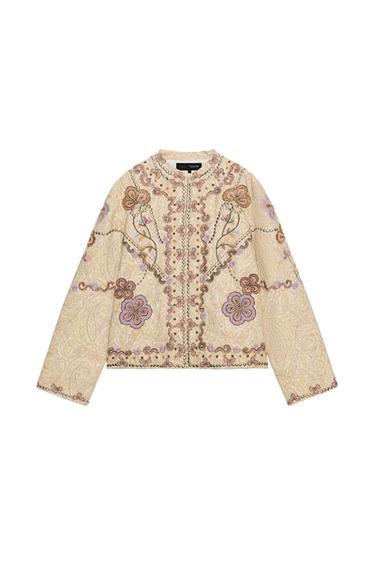 ZW COLLECTION EMBROIDERED JACKET - Multicoloured by Zara