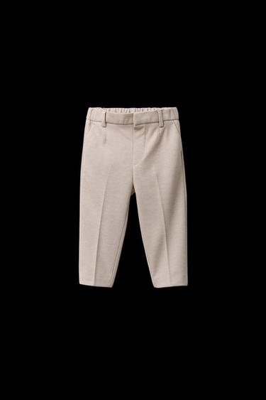 PANTALÓN TRAJE COMFORT - Beige claro de Zara - Imagen 0