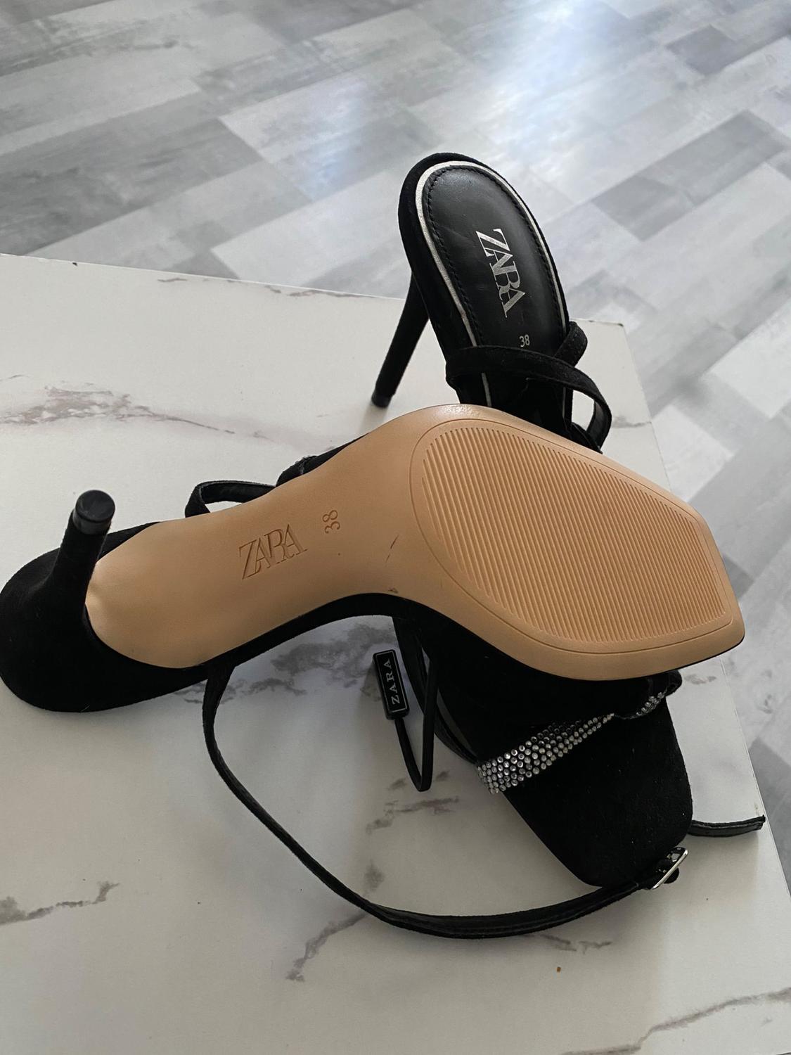 SANDAL WITH RHINESTONES STRAPS - Image 2