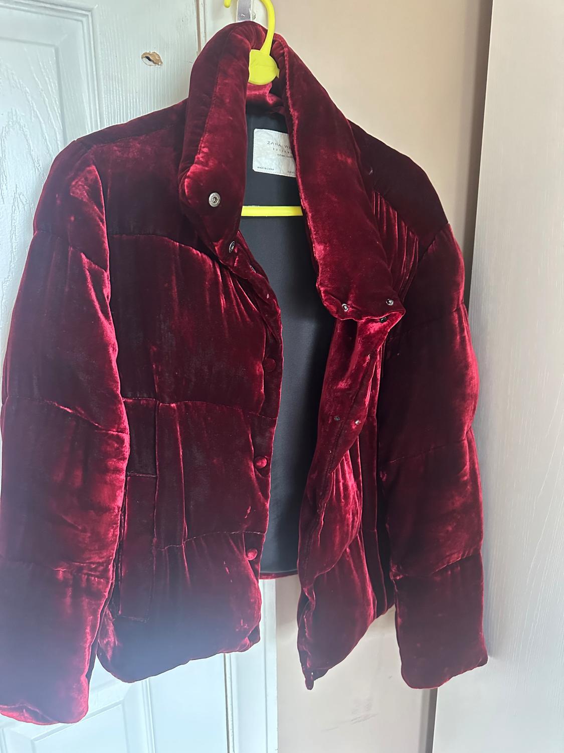 QUILTED VELVET JACKET - Image 2