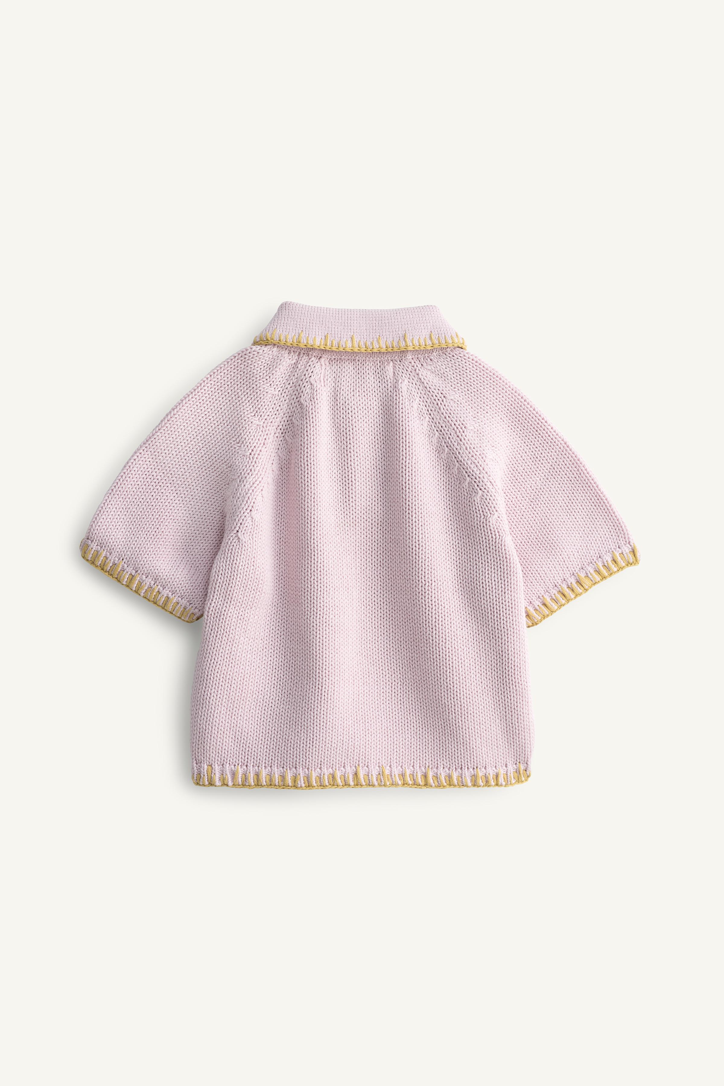 PULL POLO EN MAILLE BRODERIES ÉDITION LIMITÉE