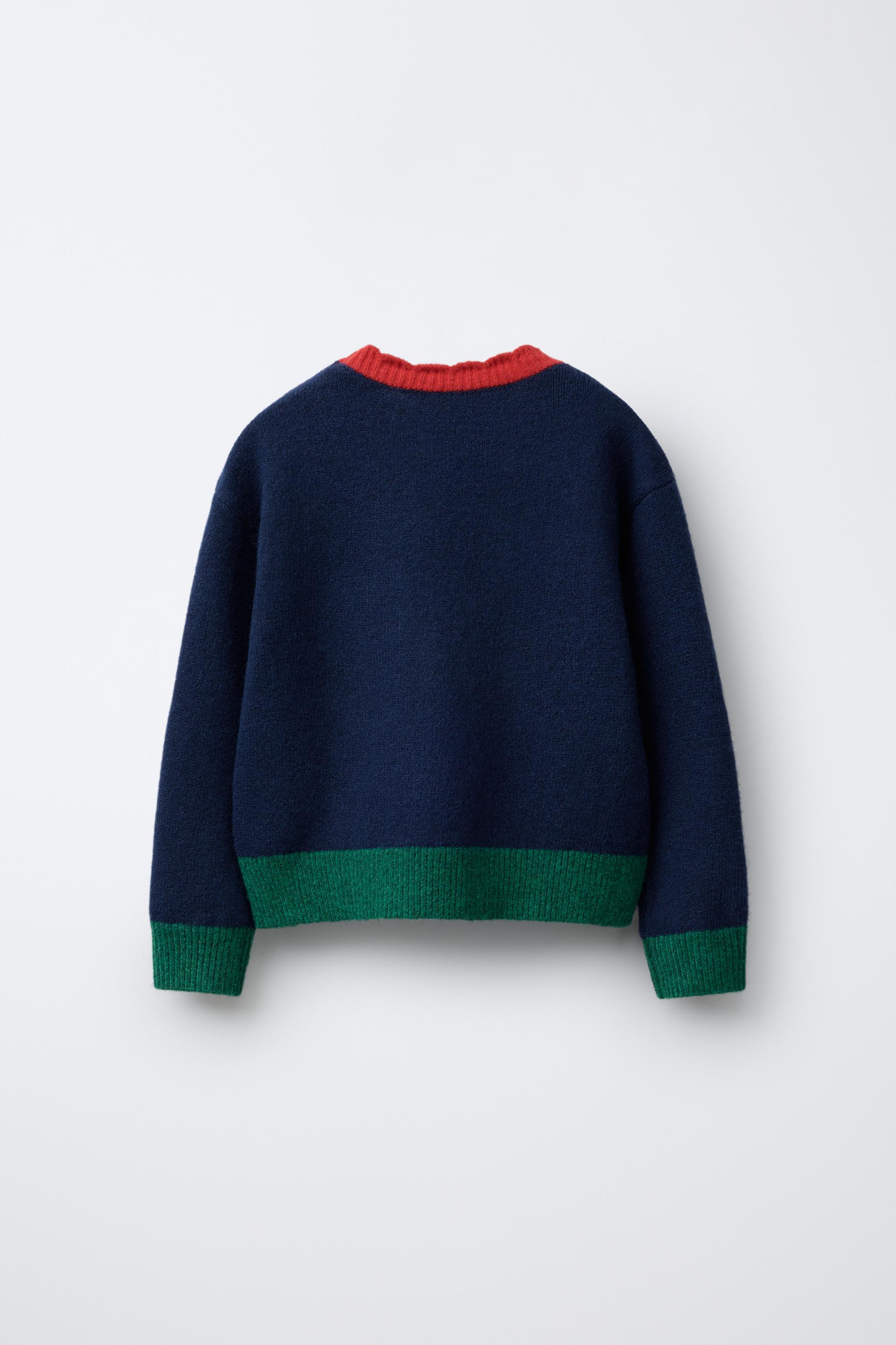 GARLAND PRINT KNIT JUMPER