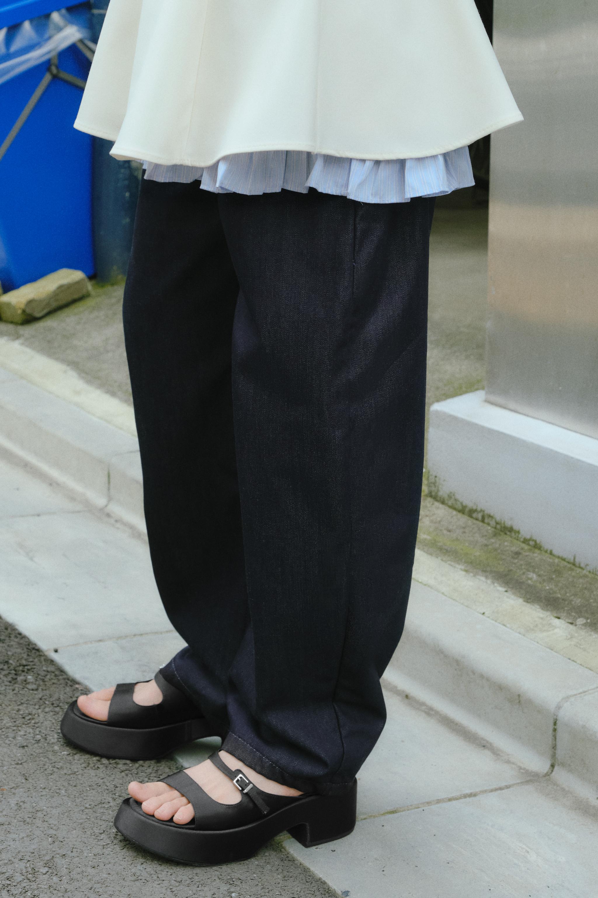 ★ZARA★ラフィア風*ストラップ プラットフォームサンダル レディースプラットフォームサンダル | ZARA 日本