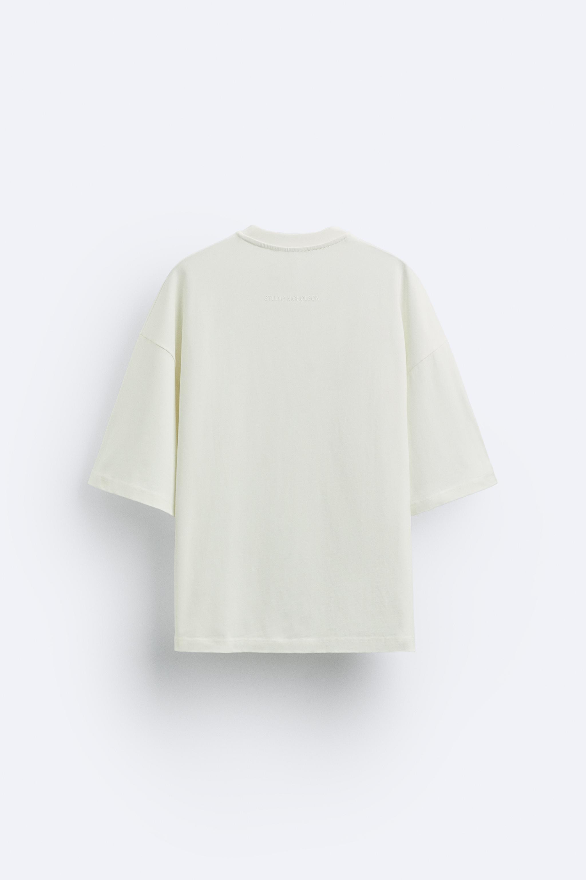 オーバーサイズ Ｔシャツ X STUDIO NICHOLSON - エクリュ | ZARA