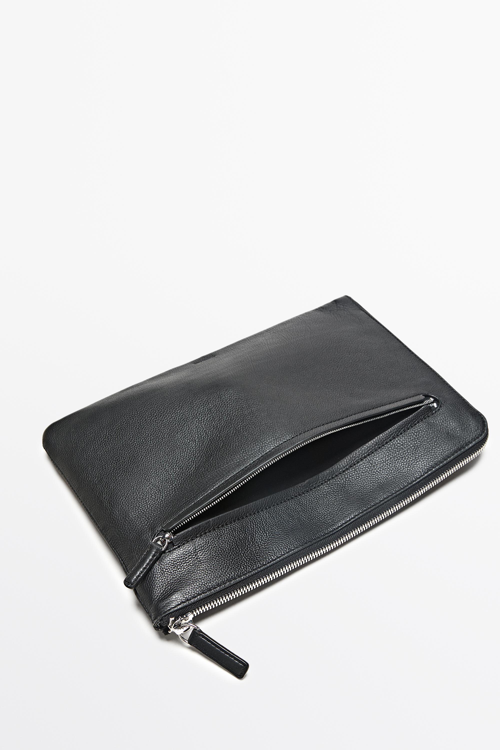 Housse S pour ordinateur portable en cuir nappa