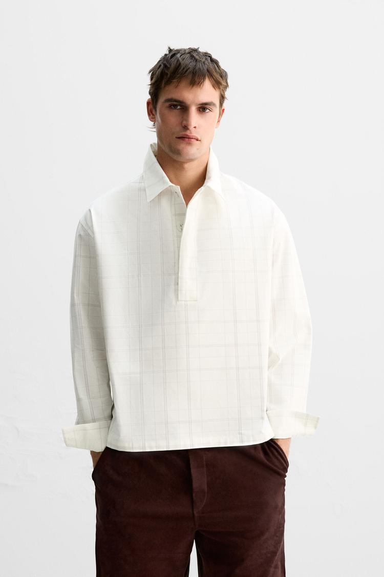 LIMITED EDITION CHECK BOXY FIT OVERSHIRT
