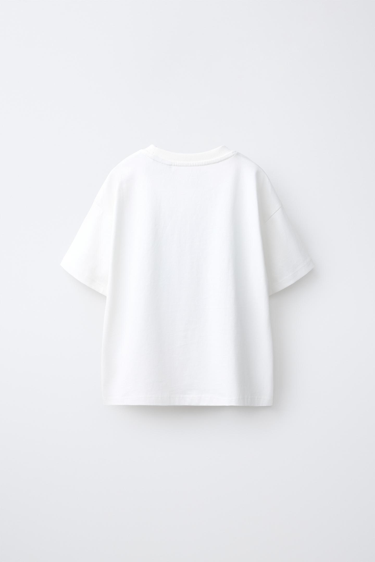 Детская футболка Zara Olivia Rodrigo™ Print, цвет: Белый — фото 2