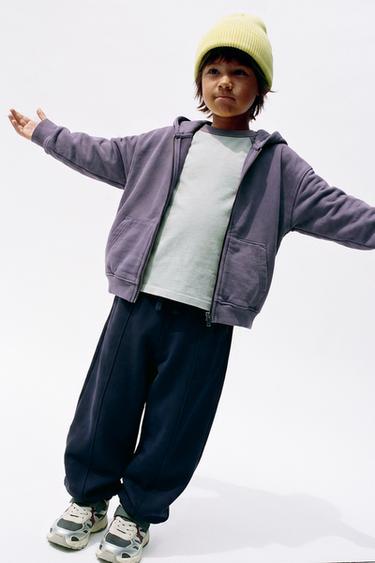 RAGLAN-LANGARM-SHIRT - Lila pudrig von Zara