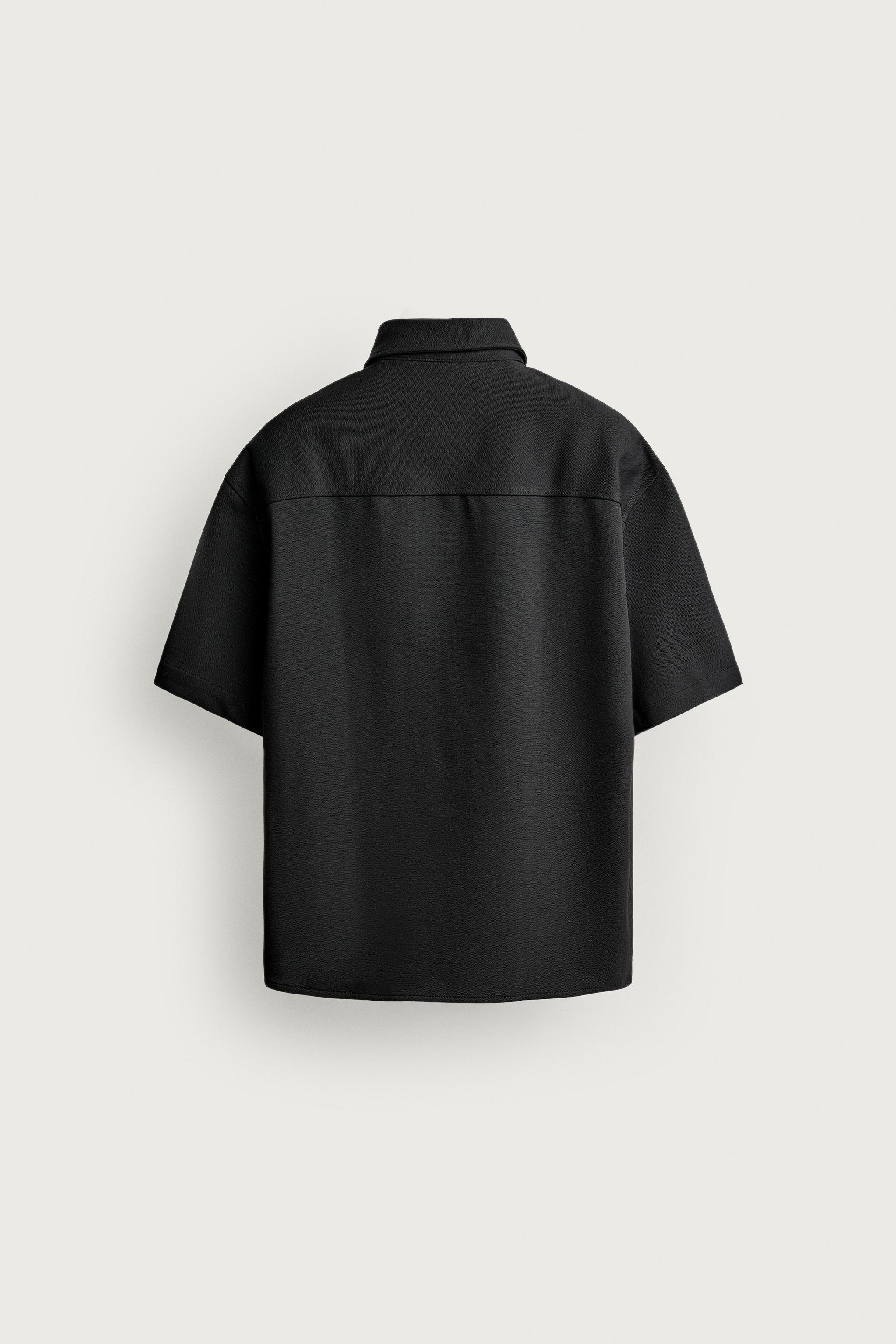 Zara COMFORT NON-IRON OVERSHIRT — фото 8