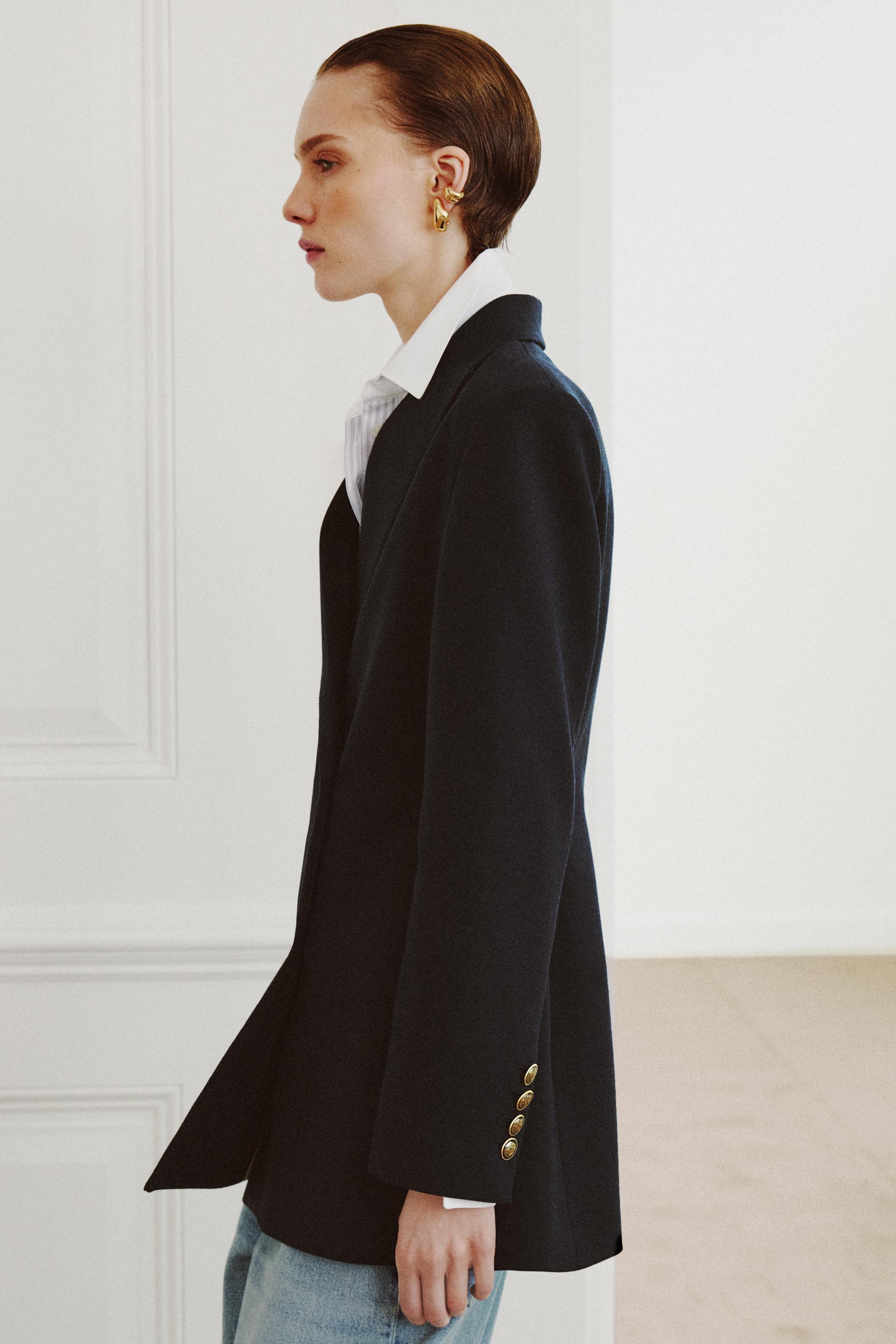 ZW COLLECTION DÜĞMELİ BLAZER - Görsel 5