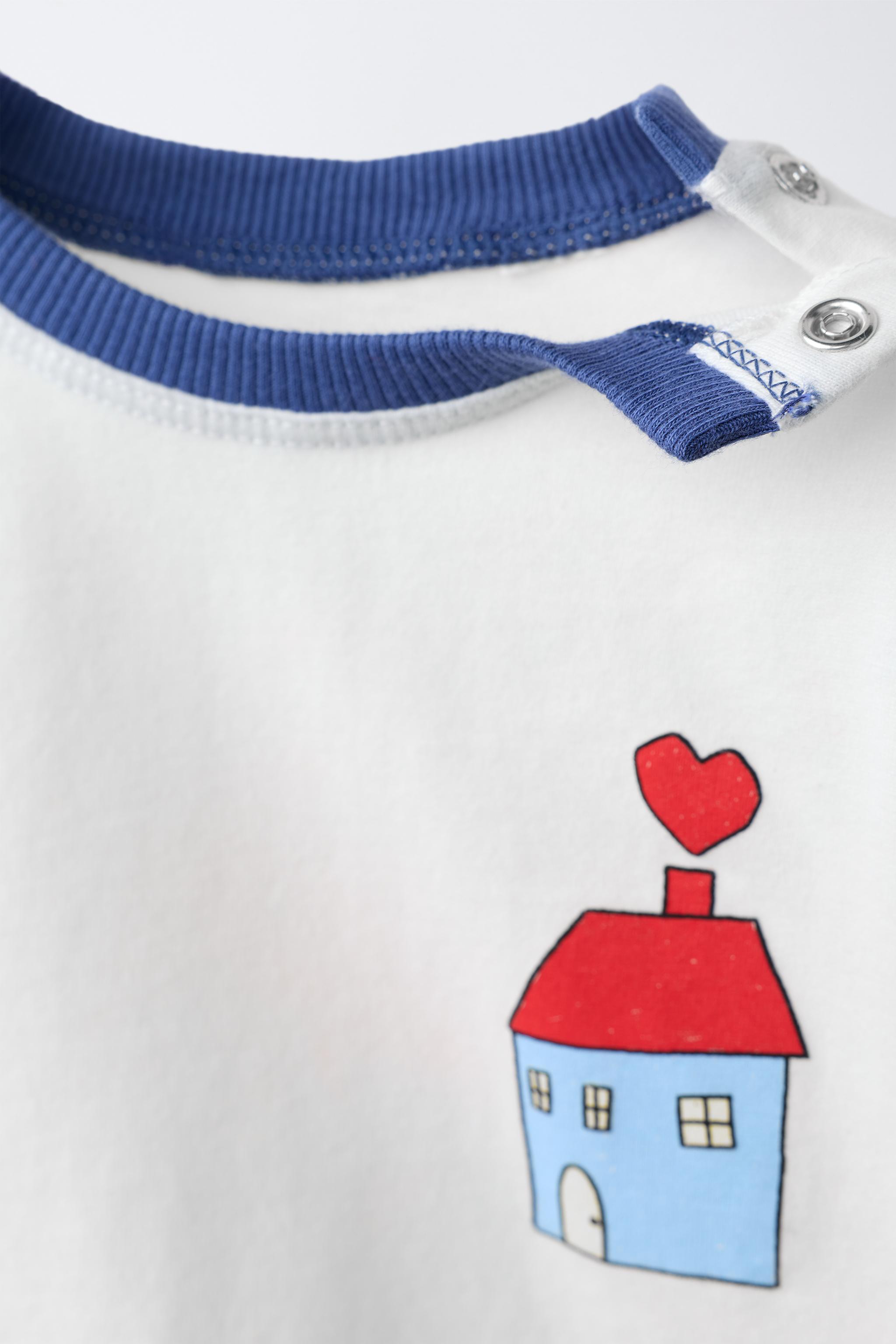 T-SHIRT IMPRIMÉ PETITE MAISON