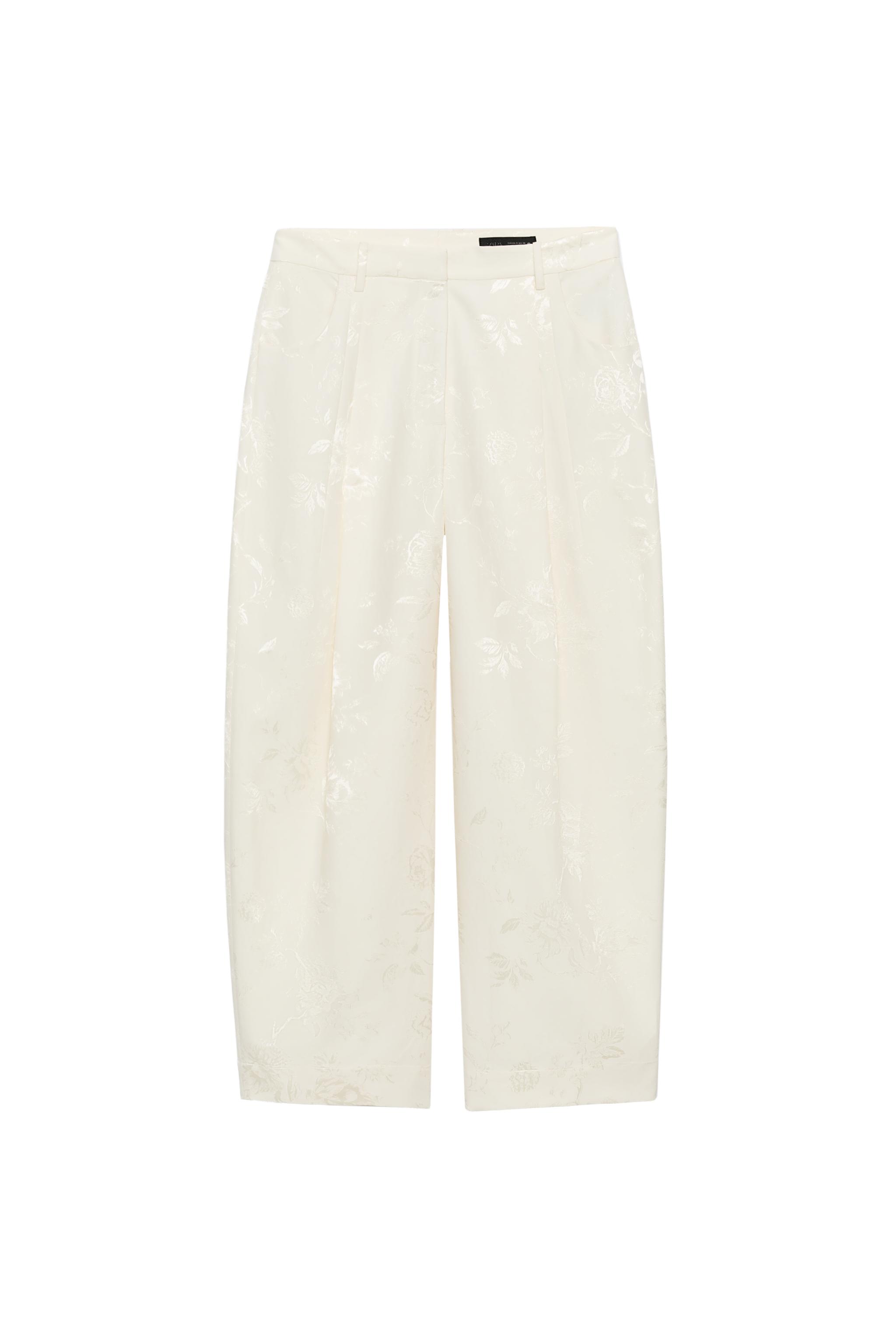 PANTALÓN BARREL JACQUARD ZW COLLECTION