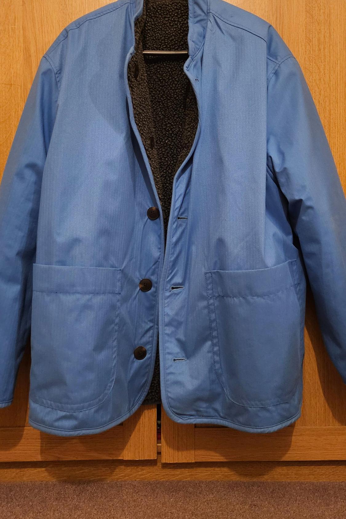 REVERSIBLE FAUX SHEARLING JACKET - Image 4