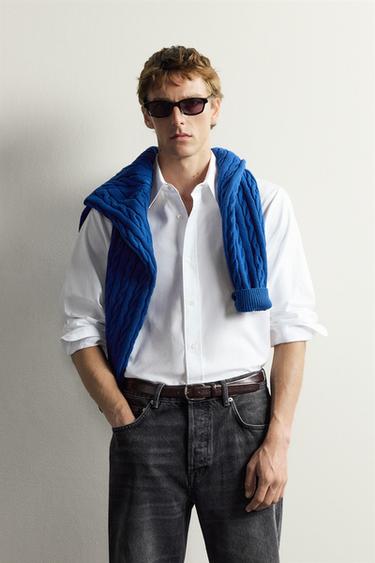 CAMISA FORMAL AARON LEVINE X ZARA - Blanco de Zara