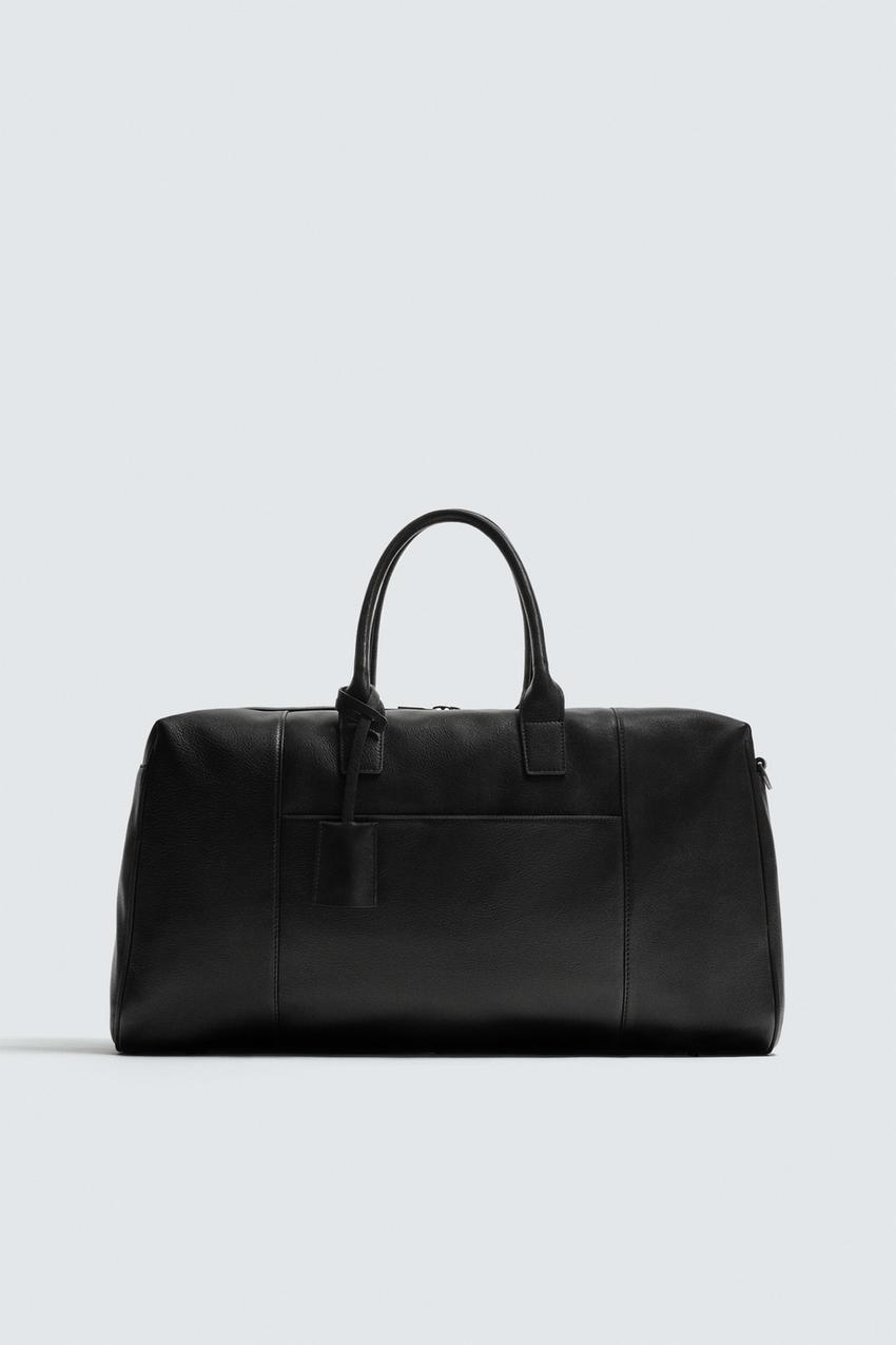 Bolso De Viaje Piel – Zara – صورة المنتج