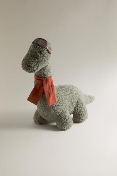 PELUCHE ENFANT DINOSAURE ÉCHARPE - Vert de Zara - Image 0