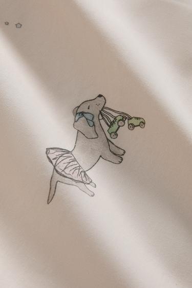 CHILDREN'S SKATER DOG DUVET COVER - Multicoloured by Zara - Image 3