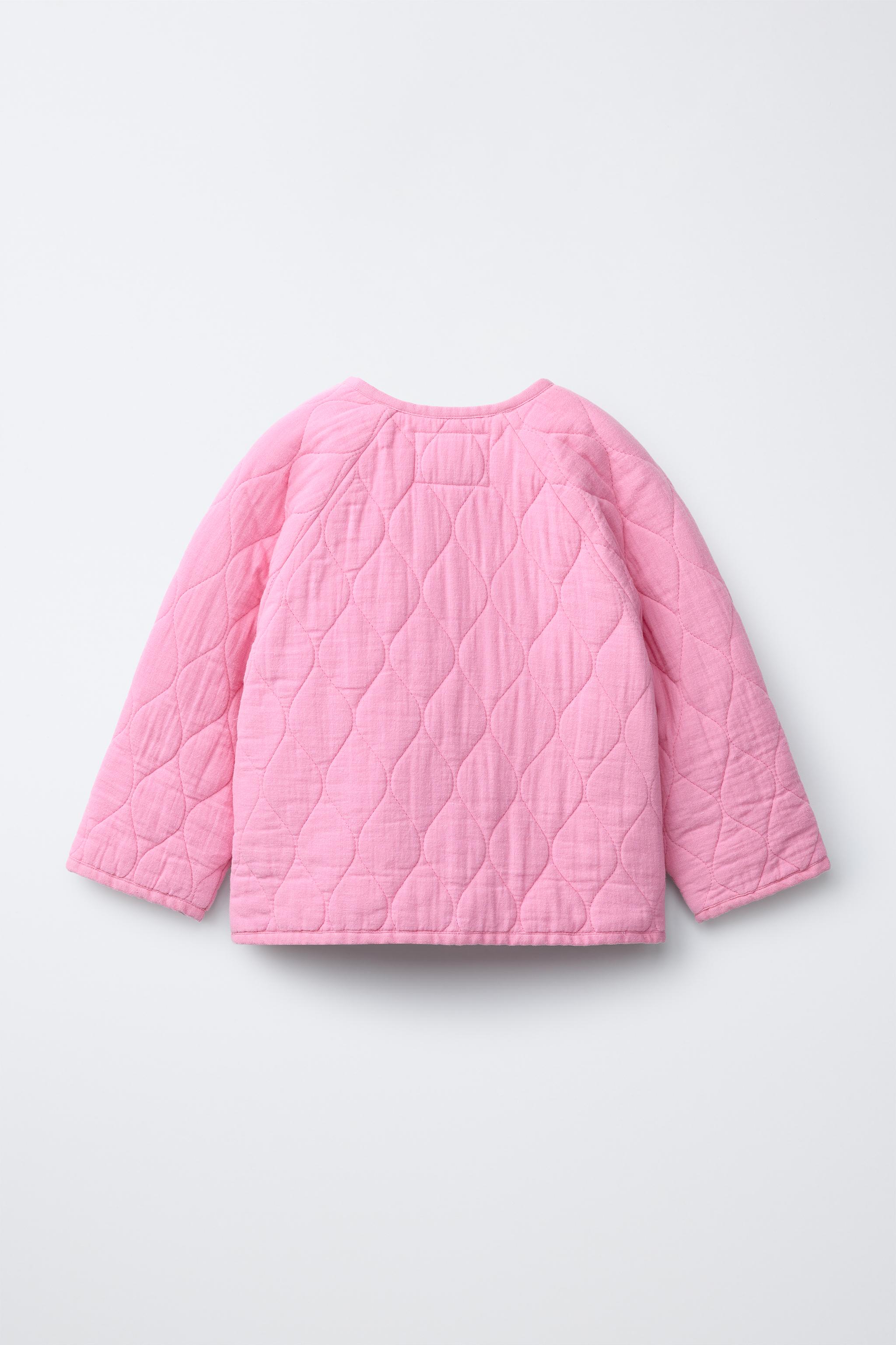 Детские куртки Zara QUILTED JACKET WITH HEART POCKETS — фото 3