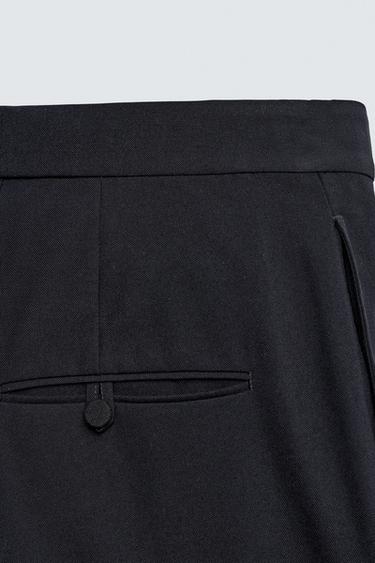 PANTALON PLIS COSTUME HARRY LAMBERT FOR ZARA X DISNEY - Bleu marine de Zara - Image 8