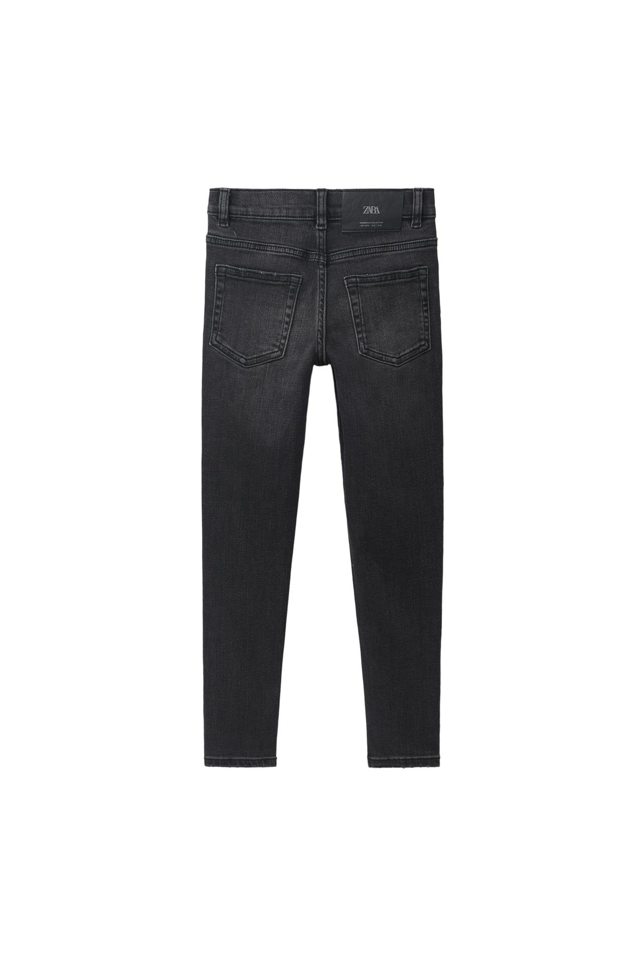 SKINNY FIT JEANS — Black