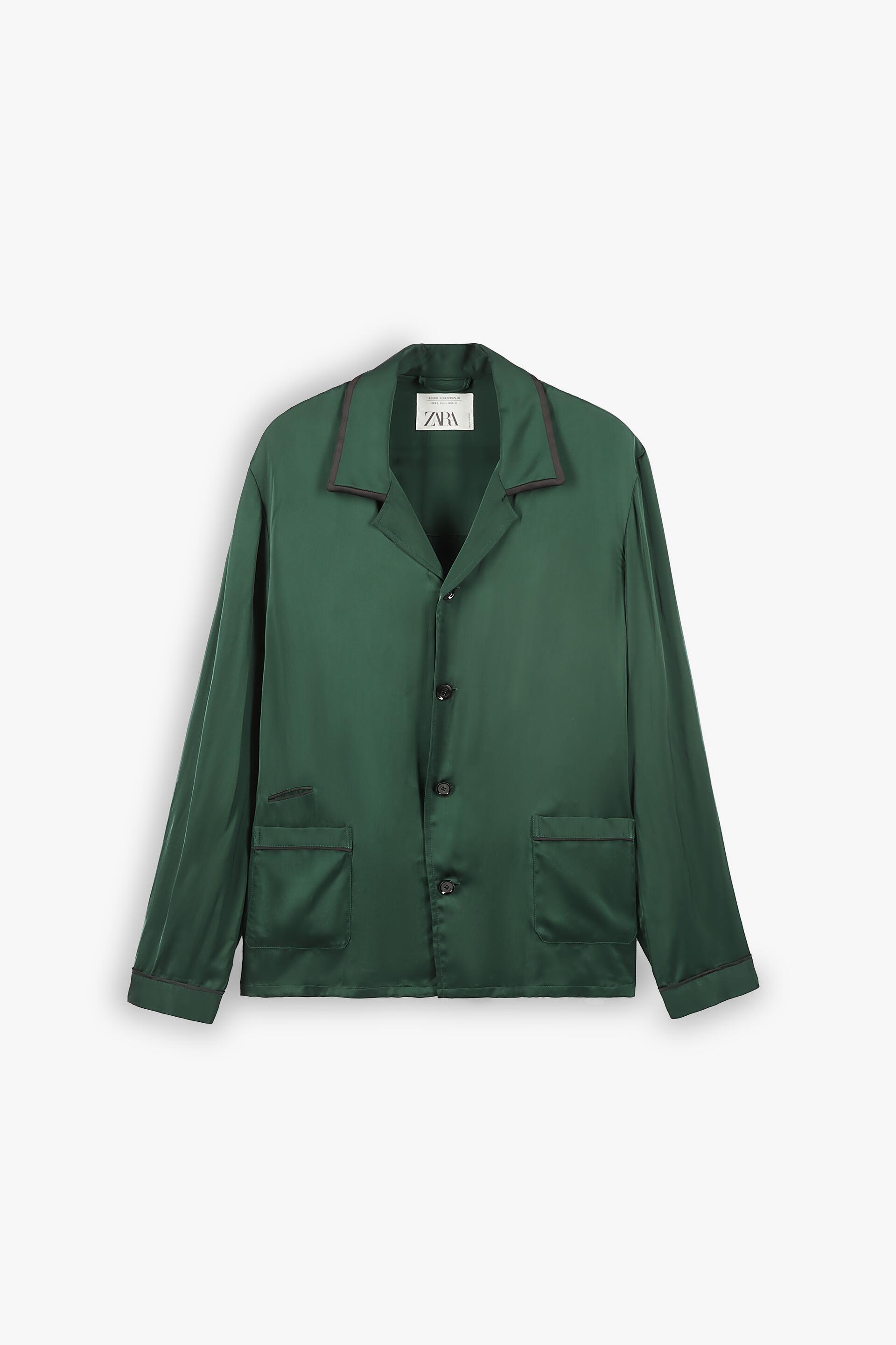 SHIRT MATCHING SET LIMITED EDITION - GREEN | ZARA United States