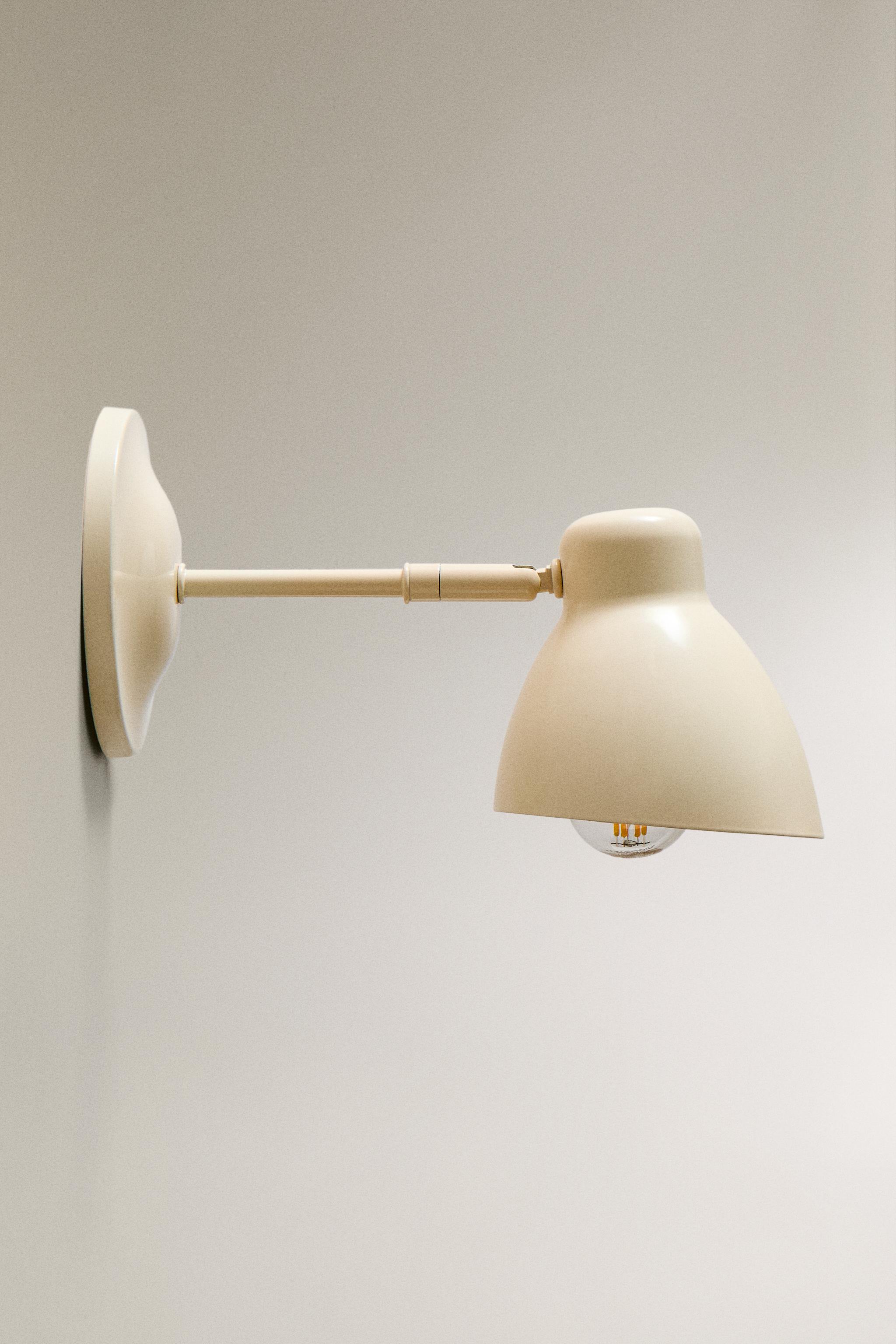 LAMP | IRON WALL SCONCE - Ecru | ZARA United States