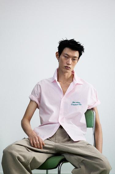 Zara 造型 - 淡藍色