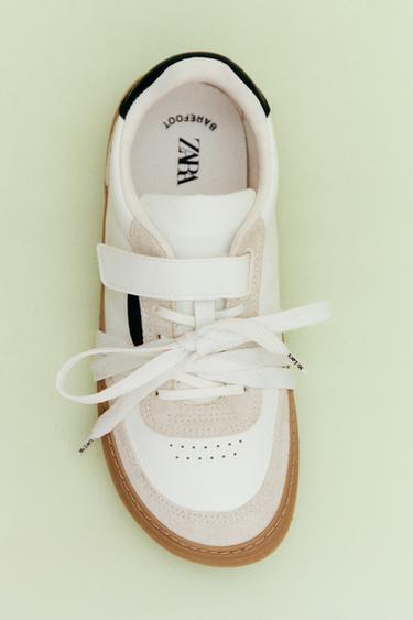 Zara BAREFOOT SNEAKERS - White