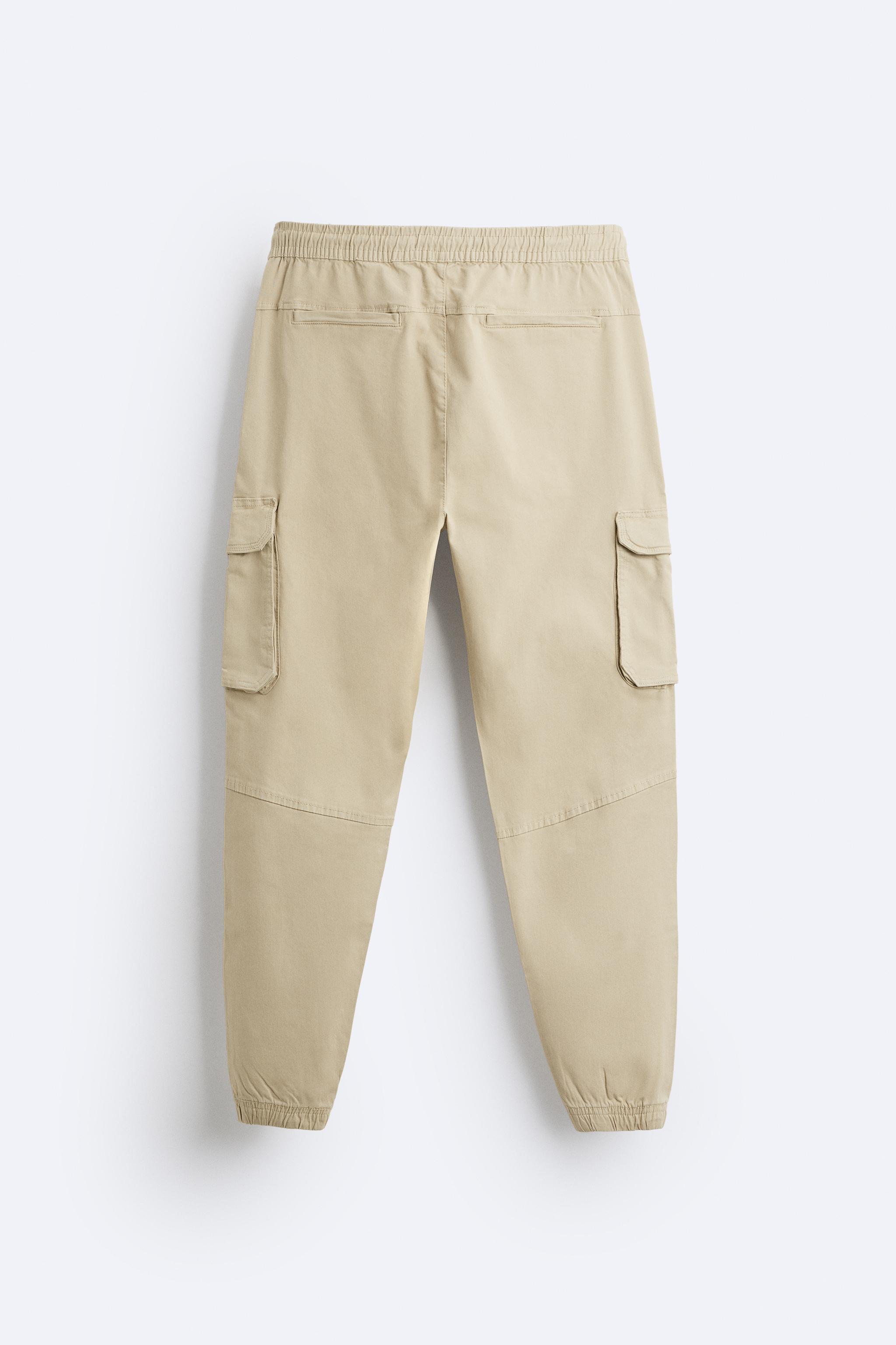 Zara mens outlet cargo pants