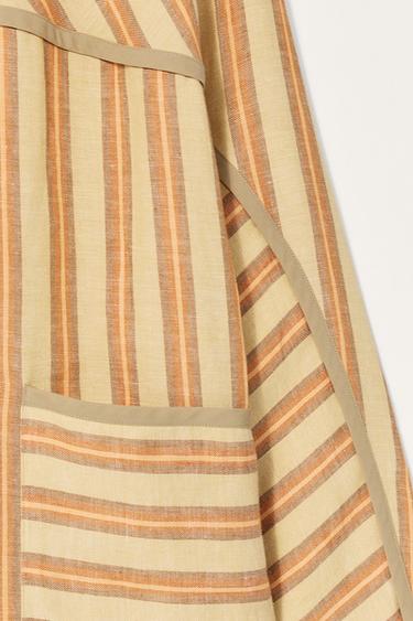 STRIPED LINEN JACKET - LIMITED EDITION - 089 by Zara - Image 7