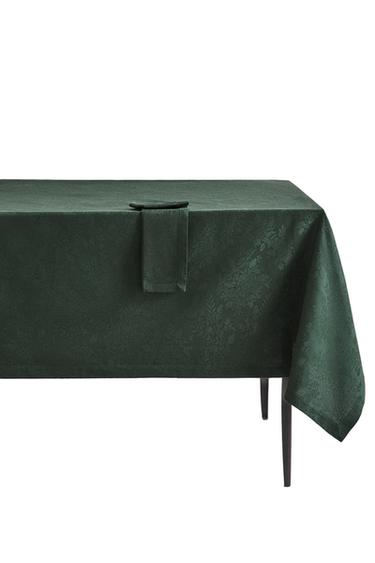 TOVAGLIA IN COTONE JACQUARD NATALE - Verde di Zara