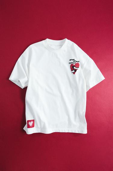 ЖҮРЕК ПРИНТТІ ЖЕЙДЕ - Ақ Zara компаниясынан