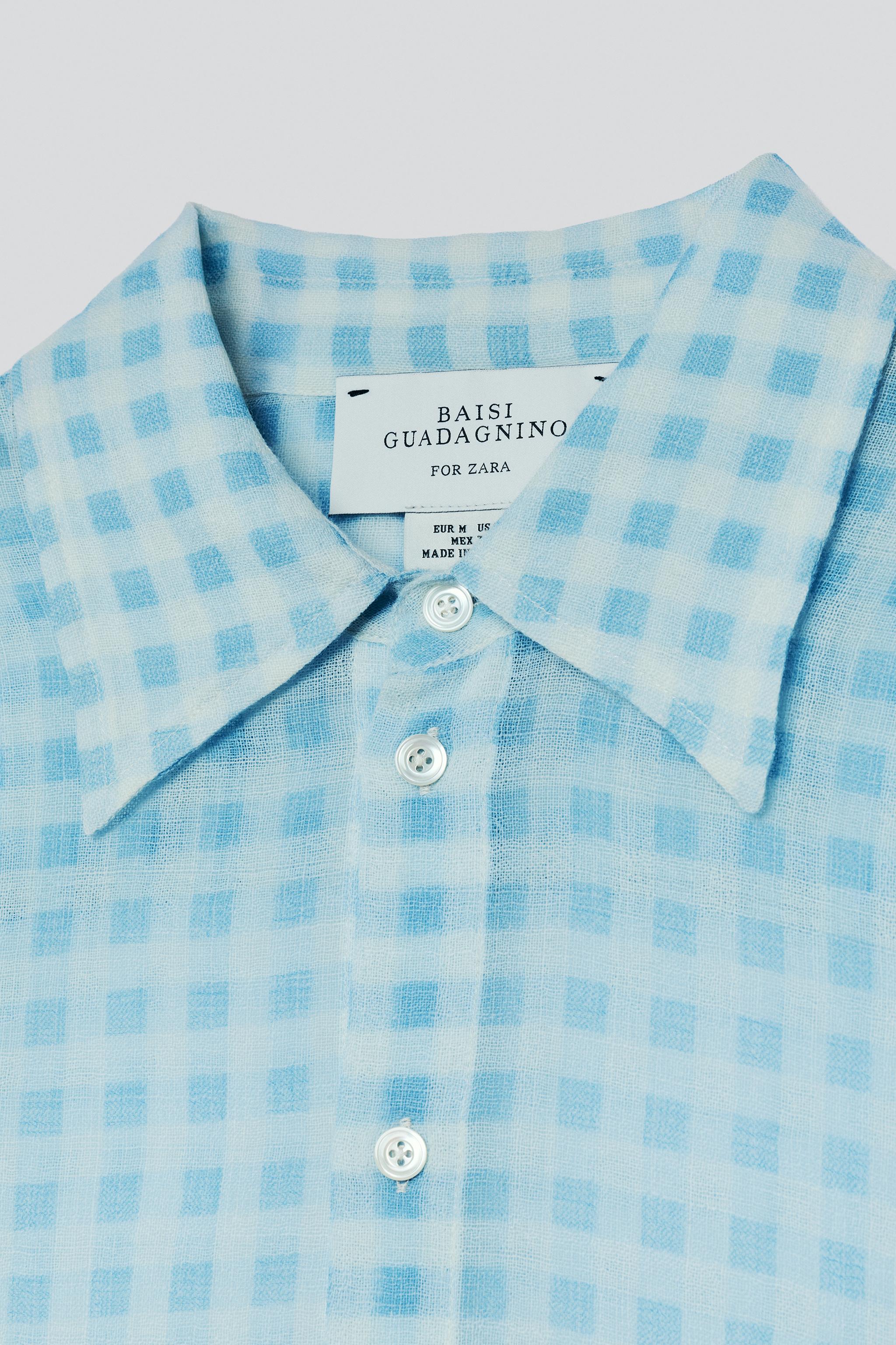 LIGHTWEIGHT 100% WOOL PLAID SHIRT