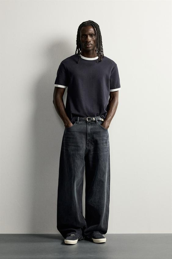 BAGGY FIT JEANS - Charcoal by Zara - Image 0